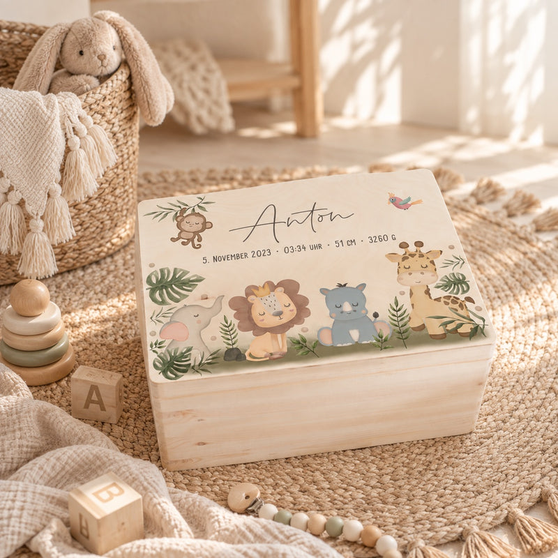 Erinnerung & Geschenkboxen – personalisiert