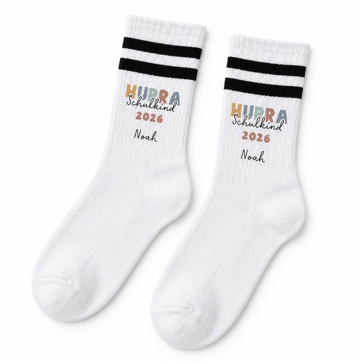 Personalisierte Socken mit Namen & Motiv