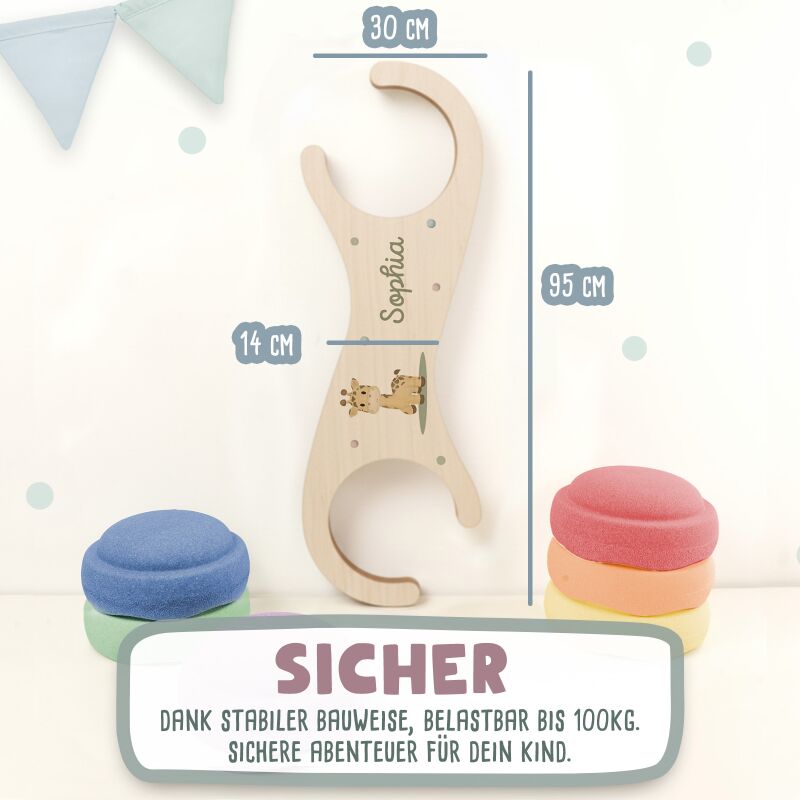 Abenteuerbrücke, kompatibel mit Stapelstein® Gravur