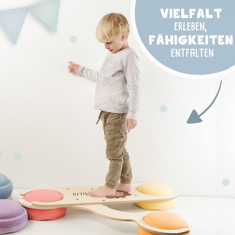 Abenteuerbrücke, kompatibel mit Stapelstein® Gravur