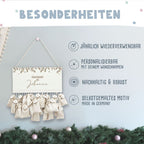 Adventskalender "Zweige" personalisiert für Kind