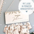 Adventskalender "Zweige" personalisiert für Kind