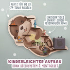 Aquarell-Regal "Otter" für die Toniebox