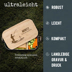 Brotdose Edelstahl "Angler"