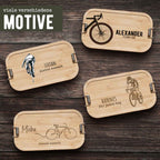 Lunchbox „Rennrad“ personalisiert