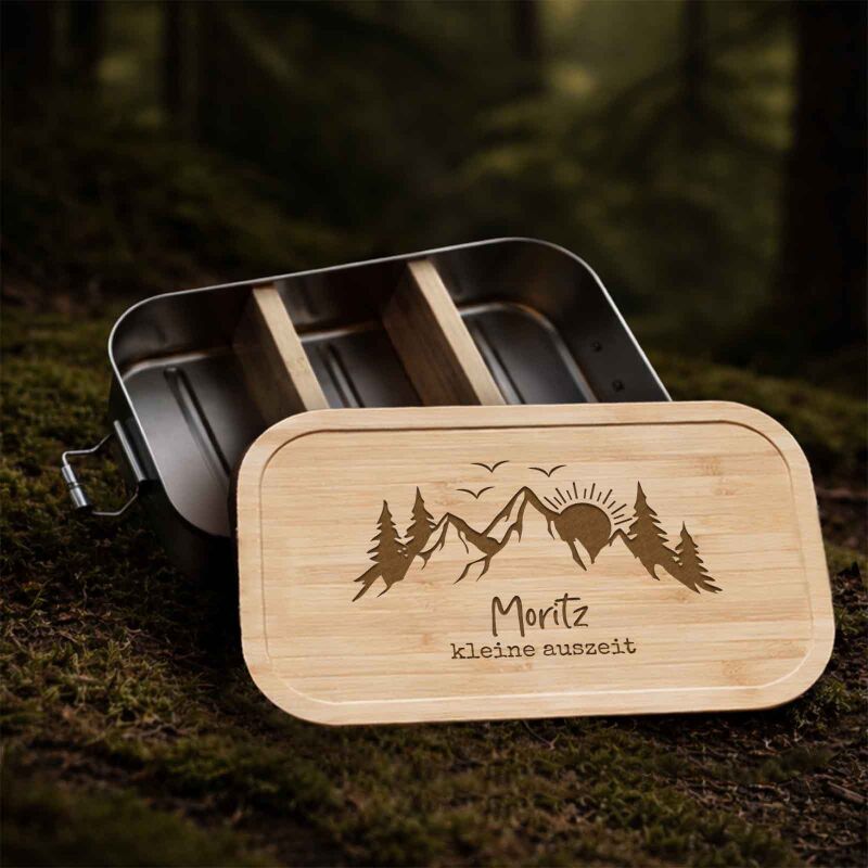 Lunchbox „Wandern“ personalisiert