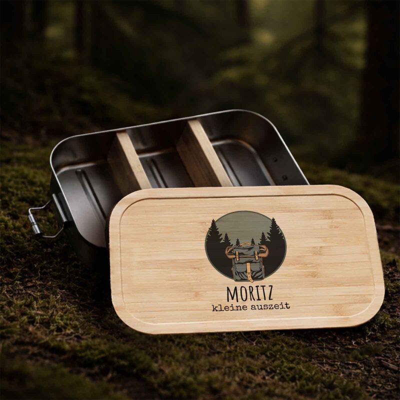 Lunchbox „Wandern“ personalisiert