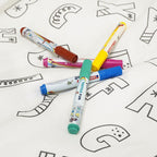 Kinder Bettwäsche-Set ABC zum Ausmalen