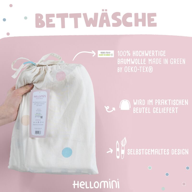 Kinder Bettwäsche-Set Rehkitz