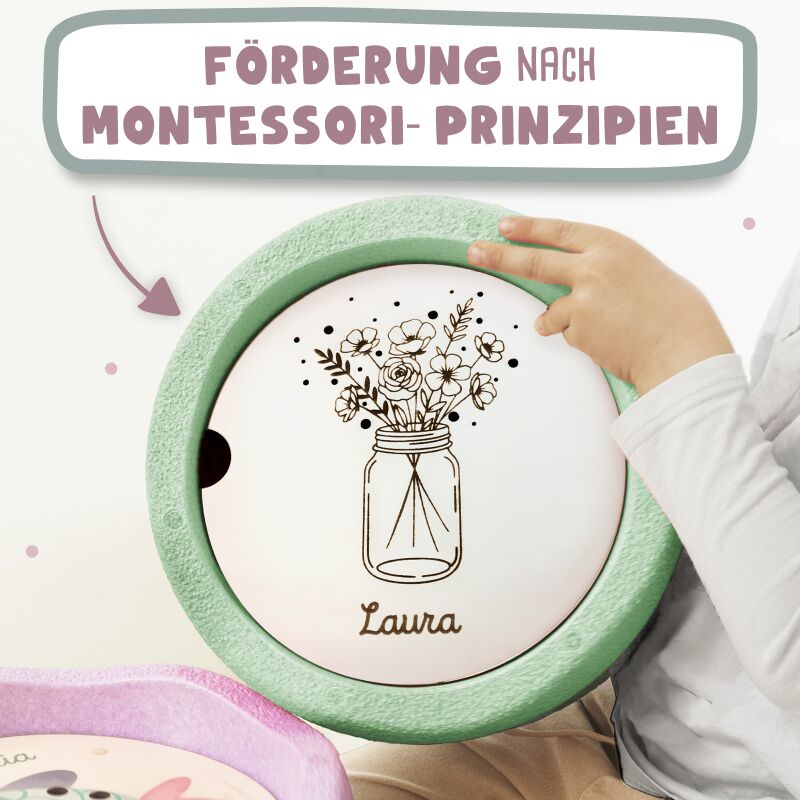 Personalisierte Abenteuerplatte "Zahlen" für Stapelstein®