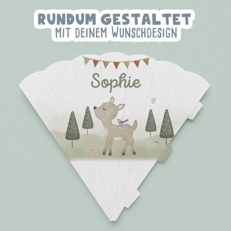 Personalisierte Schultüte "T-Rex"