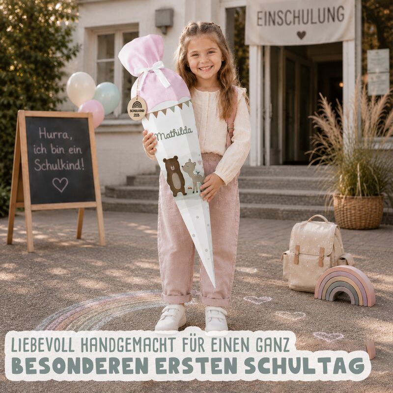 Personalisierte Schultüte "T-Rex"