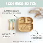 Babyteller „Tiere“ personalisiert Gravur