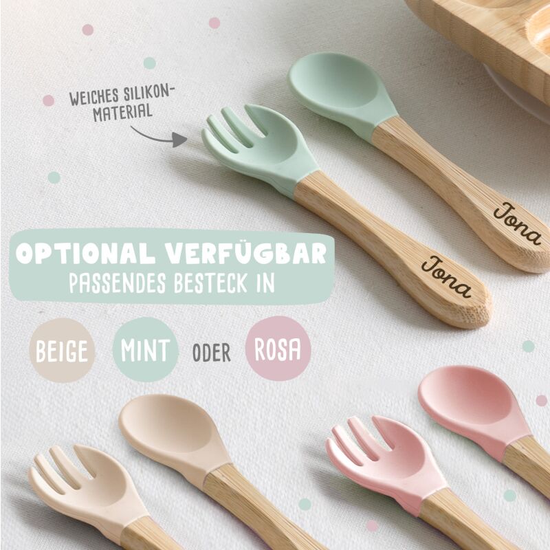 Babyteller „Wal“ personalisiert Gravur