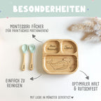 Babyteller „Wal“ personalisiert Gravur