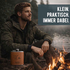 Flachmann „Angler“ personalisiert Gravur