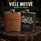 Personalisierter Flachmann "Camping"