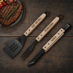 Grillbesteck personalisiert Gravur