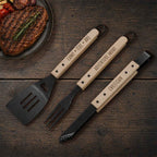 Grillbesteck personalisiert Gravur