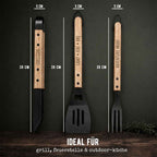 Grillbesteck personalisiert Gravur