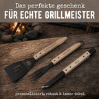 Grillbesteck personalisiert Gravur