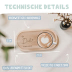 Personalisiertes Holztablett "Bester Papa"
