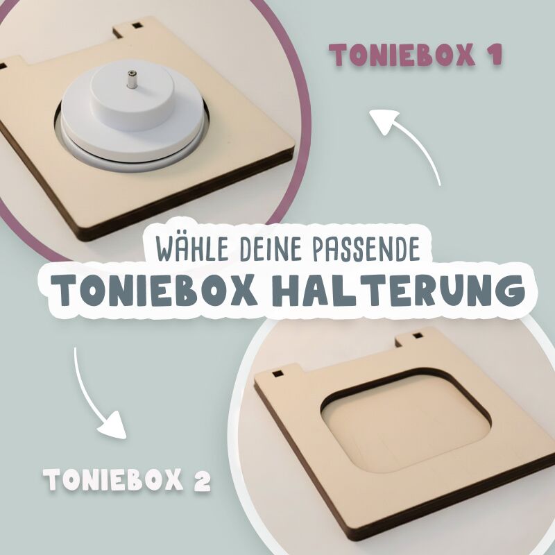 Regal "Flugzeug" für die Toniebox