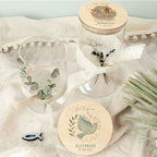 Personalisiertes Vorratsglas Aquarell Geschenk zur Taufe
