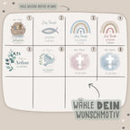 Personalisiertes Vorratsglas Aquarell Geschenk zur Taufe