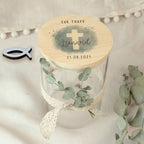 Personalisiertes Vorratsglas Aquarell Geschenk zur Taufe
