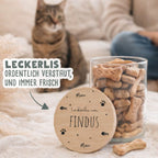 Personalisiertes Vorratsglas für Katzen "Naschkatze"