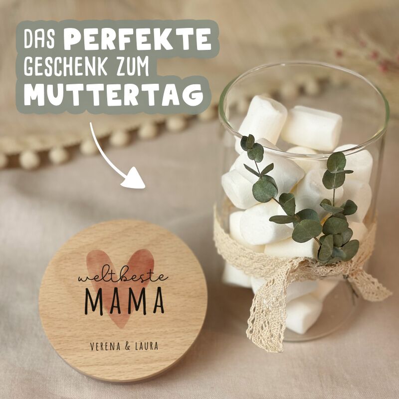 Personalisiertes Vorratsglas "Herrin der Lage" Muttertagsgeschenk