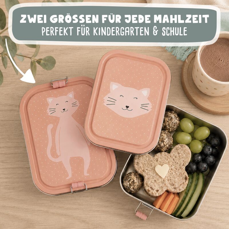 Trixie Brotdose personalisiert "Katze"