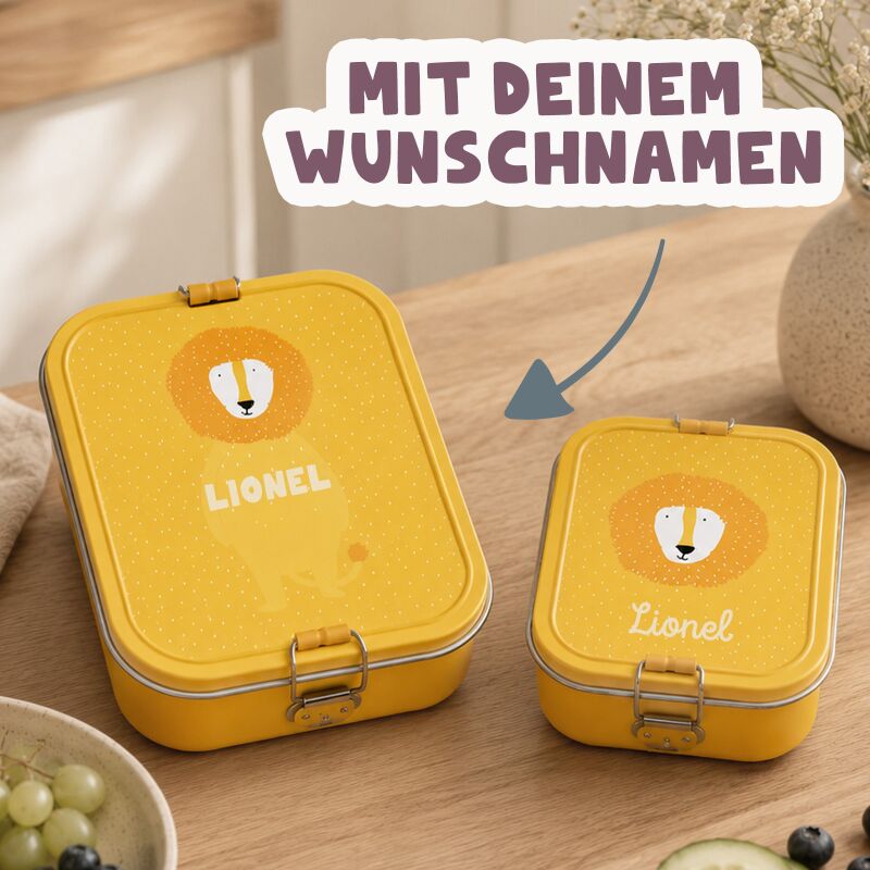 Trixie Brotdose personalisiert "Löwe"