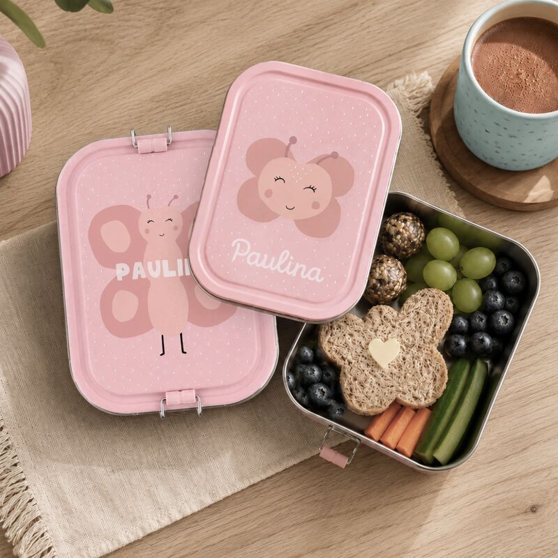Trixie Brotdose personalisiert "Schmetterling"