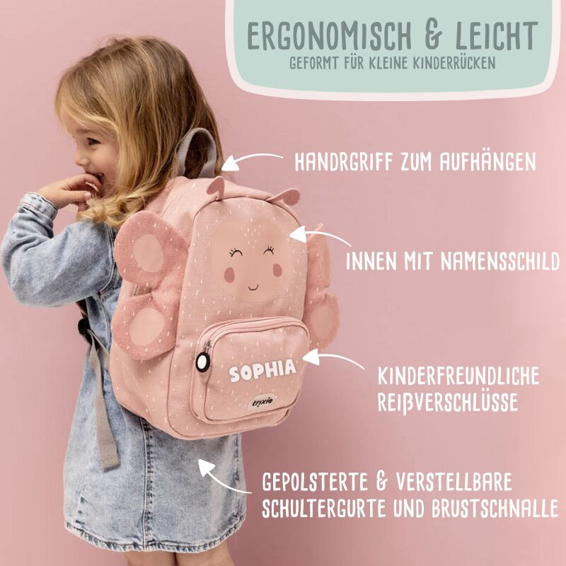 Trixie Rucksack „Mrs. Butterfly“ Plott