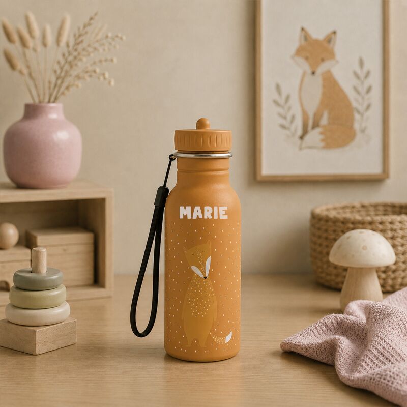 Trixie Trinkflasche personalisiert „Fuchs“