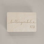 Erinnerungsbox aus Holz "Lieblingsonkel" personalisiert