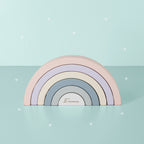 Personalisierter Holz Regenbogen Holzspielzeug Motorikspielzeug für Kinder