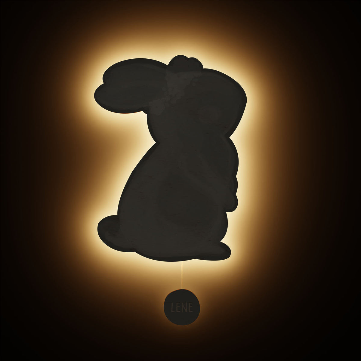 Nachtlicht Hase Aquarell