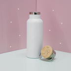 Trinkflasche Bambusdeckel "Dino" 500ml