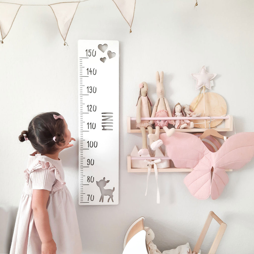 Messlatte für Kinder Standard mit Rehkitz Motiv