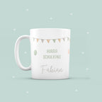 Keramik-Tasse "Hurra Schulkind"