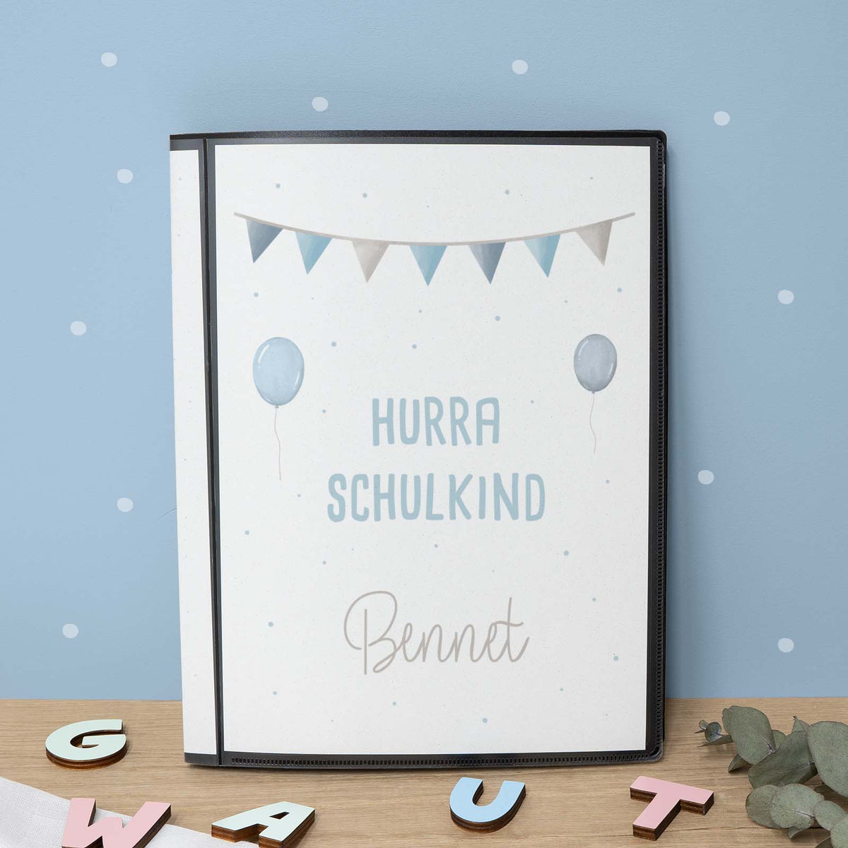 Zeugnismappe "Schulkind" DIN A4