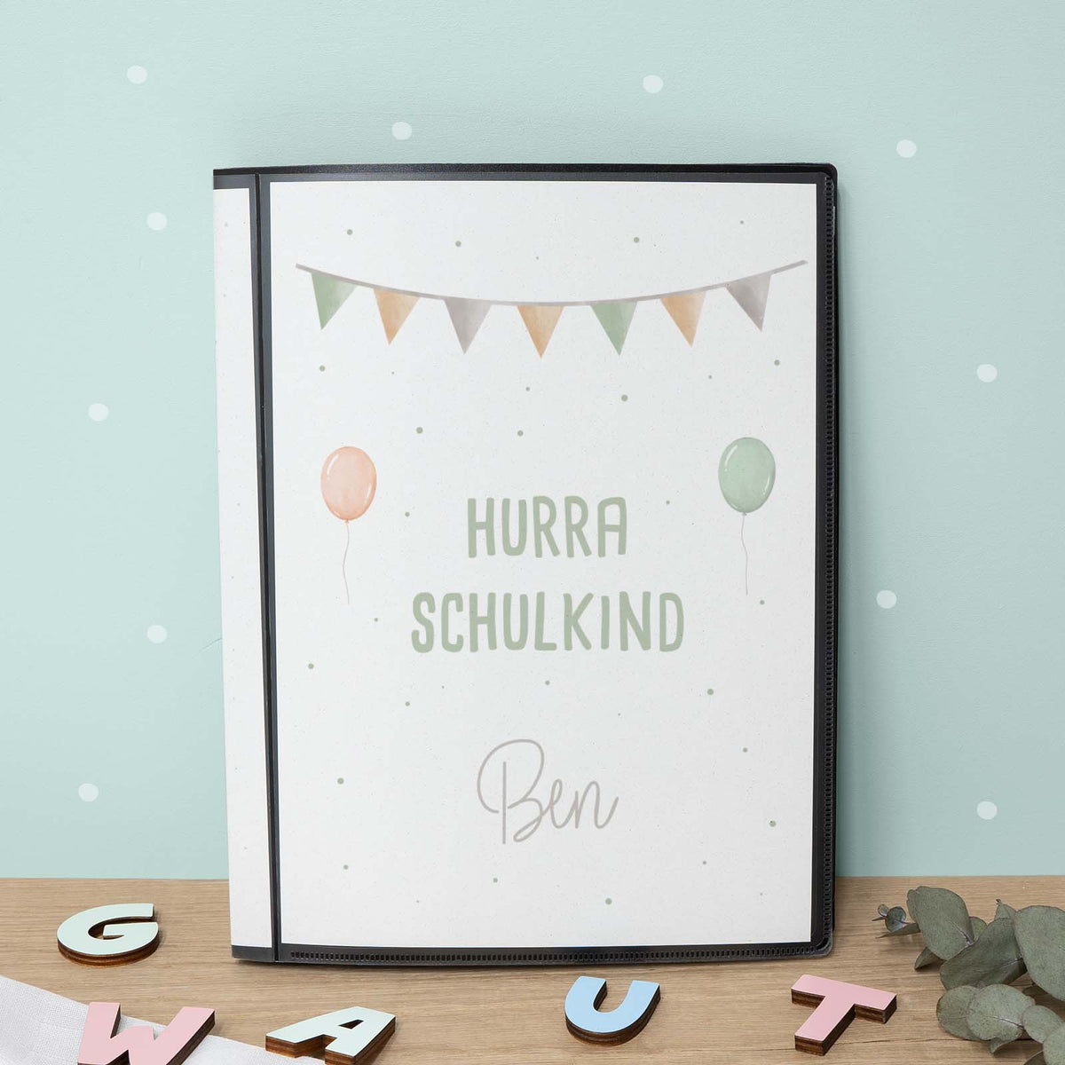 Zeugnismappe "Schulkind" DIN A4