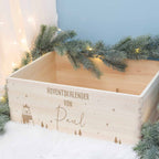 Adventskiste "Bär", Adventskalender zum Befüllen
