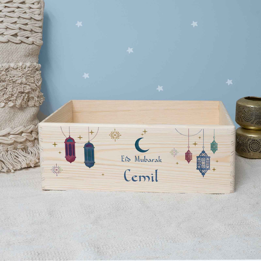 Ramadankiste "Laternen" bunt bedruckt