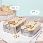 Lunchbox "Löwe" bunt bedruckt