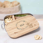 Lunchbox "Reh" bunt bedruckt