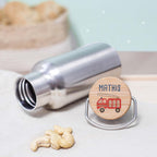 Lunchbox & Trinkflasche Set "Feuerwehr" bunt bedruckt